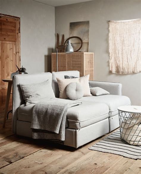 The bed frame t is also designed with a thick mid beam and a number of slats for further bed supports, while the slated base of the frame. Small guest room ideas | IKEA in 2020 | Small guest rooms, Ikea bed, Vallentuna