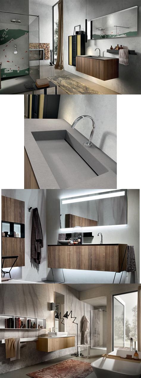 With these, you can see the floor below adding visual. Luxury Modern Italian Bathroom Vanities. Large minimalist ...