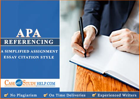 Reference list the reference list, titled references, should be on a separate page at the end of your assignment. APA Format - A Simplified Assignment Essay Citation Style