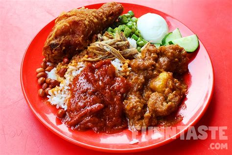 Nasi lemak is a dish originating in malay cuisine that consists of fragrant rice cooked in coconut milk and pandan leaf. 10 Best Nasi Lemak In KL & PJ That Is Not Village Park