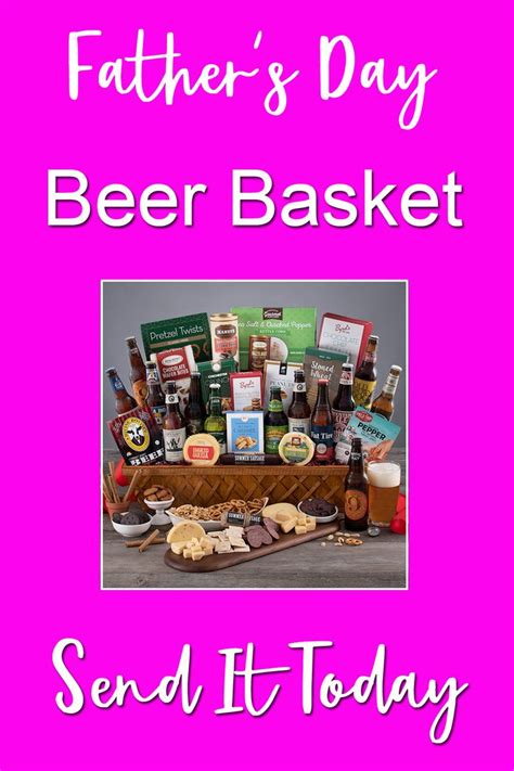 Can you envision the father in your life wearing a headlamp? Fathers Day Beer Basket | Same day delivery gifts, Beer ...