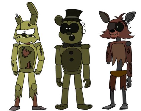 What is your cancellation refund policy? Mike on Twitter: "New FNaF character designs so far https ...