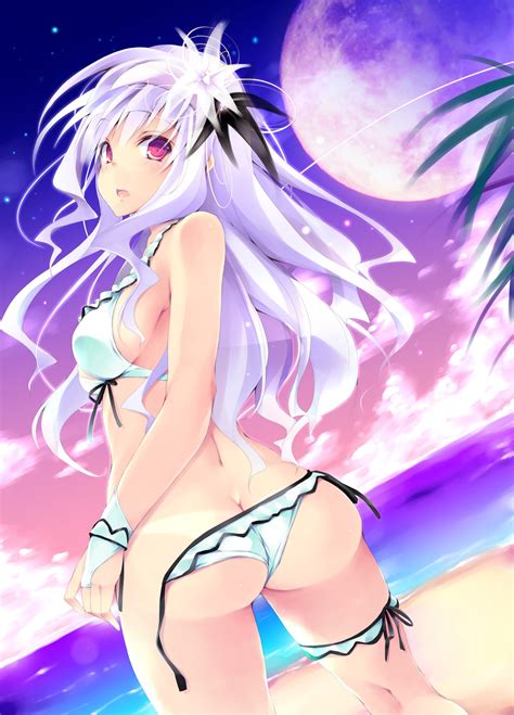 For any anime, manga or visual novel wallpapers that are ecchi or hentai, anything goes. Wallpaper : anime girls, ecchi, bikini, Shijou Takane, THE ...