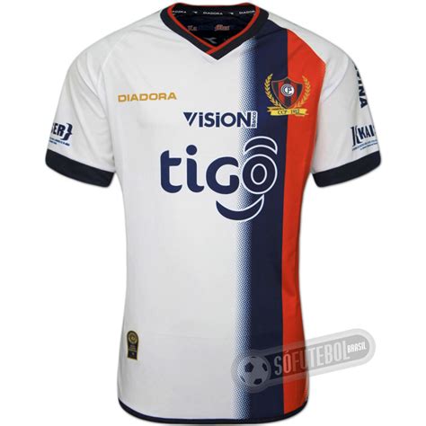 Navegue pelos escudos, veja as informações de cada clube e escolha o campeão! Camisa Cerro Porteño - Modelo II