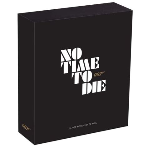 The makers on tuesday shared that the film will hit screens this november, while unveiling yet another poster of the 25th bond outing. James Bond Movie Poster - No Time to Die 2020 5g Silver ...
