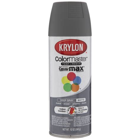 See more ideas about car spray paint, car, car cleaning hacks. Deep Gray Krylon ColorMaster Matte Spray Paint & Primer ...