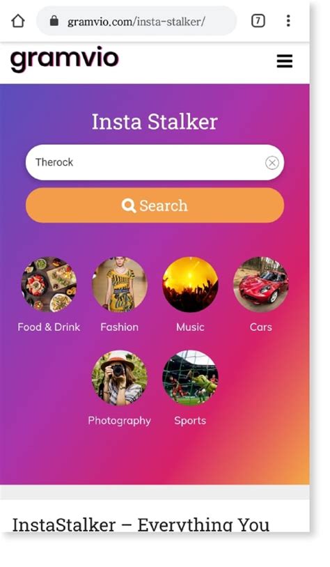 To do this, just paste a link to a profile or username and click the download button. Insta Stalker - Free Story and Profile Viewer Anonymously