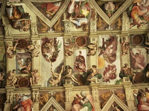 Volta della cappella sistina), painted by michelangelo between 1508 and 1512, is a cornerstone work of high renaissance art. 'Ceiling of the Sistine Chapel, the Vatican, Rome, Lazio ...