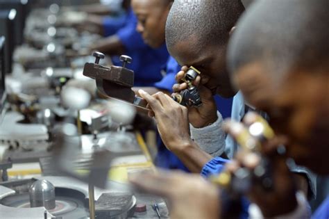 News of the discovery comes as diamond fever gripped a tiny village across the border in south africa. Botswana's Diamond Cutting and Polishing Industry Receives ...