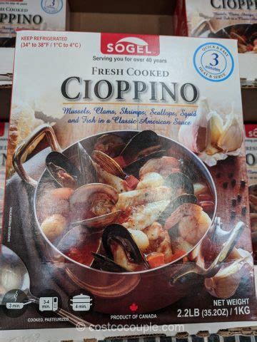 There are so many new healthy products at costco to get excited about! Sogel Fresh Cooked Cioppino