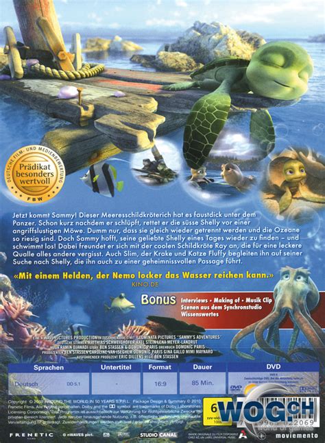 Nach dem phänomenalen erfolg von sammys abenteuer schwimmt sich die freche schildkröte sammy erneut in die herzen der zuschauer. Sammys Abenteuer: Die Suche nach der geheimen Passage [DVD ...