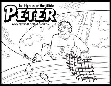 Religious coloring pages for kids. The Heroes of the Bible Coloring Pages: Paul | Sunday ...