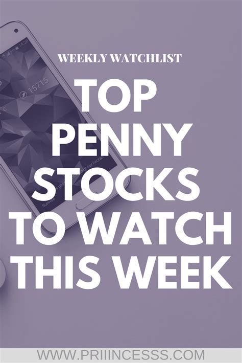 With thousands of options to choose from, which cryptocurrency is the best investment for you? TOP 5 PENNY STOCKS TO WATCH THIS WEEK - PRIIINCESSS in ...