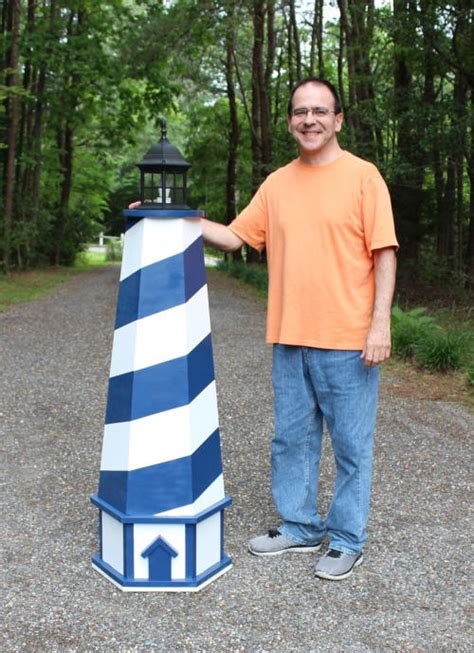 There are more uses for old and discarded inventory than you can count on your fingers. How to Build a 5 ft. Painted Lighthouse with Base DIY Plans