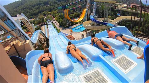 • tubes are not safety devices. Aqua Fantasy Aquapark in Kuşadası Türkiye - YouTube