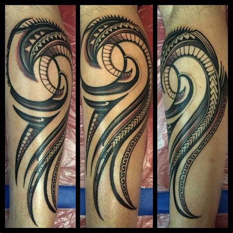 Posting work that is not yours as your own. WAIMANALO Gs COUNTRY on Instagram: "Leg piece! #polynesianart#polynesiantattoos#suitdreaztattoo# ...