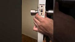 How to install Reliabilt Bola door knob