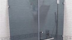 Bathroom# shower# glass #partition###👍👍👍👍👍### | Jagdamba Art Glass