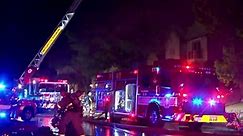 Plano house fire thought to have been caused by strong storms Monday
