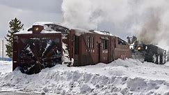 Steam Rotary Snow Plow - Cumbres & Toltec Scenic Railroad