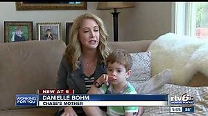 Carmel mom sharing story after son nearly drowned
