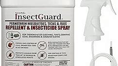 InsectGuard Permethrin Mosquitoes, Ticks and Flies Repellent & Insecticide Spray Gallon (128oz)