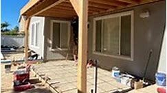 California Room #construction #project #backyard #backyardtransformation #patiocover #outdoorfireplace | Rivers Landscape Construction Inc.