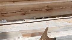 Log cabin restoration point of view 🪓 #woodwork #pov #logcabin #build #reels | Fjeld & Fragått