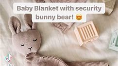 Whether you’re a mom looking for a special present, searching for a unique baby shower gift, or purchasing for a best friend, this reversible baby blanket with a bunny bear security blankee bundle is sure to bring joy and smiles to its recipient. #babyblanket #babytoys #creativegiftshop #creativegifts #babyshowergiftsideas #handmade | Creative Gifts