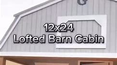 12x24 Lofted Barn Cabin☎️Call or txt Julie at 361-652-8431☎️‼️FREE DELIVERY WITHIN 50 MILES OF THE DEALERSHIP‼️‼️NO CREDIT CHECK‼️ #tinyhome #storagesolutions #storage #cabinlife #cabincrewlife #huntingcabin #airbnb | Julie Knight Sierra
