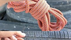 Coil Rope For Storage. #ropeladderknot #knottying #climbingnet #bowlineknot #essentialknots #tyingknots #knots #reels #lashingknot #Bowline | Millie