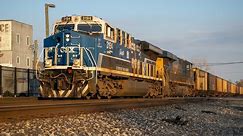 CSX 3194 and more in Nappanee Indiana