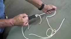 Pocket Knot Splice, Joint, when using Bungee Cords