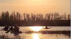 So many sunsets await. #sunset #sunsetkayaking #albertasunset #kayaking #kayaktours #lacombealberta #paddle #kayak #nature #albertatourism #kayakadventures