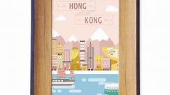 Hong Kong Traditional Visiting Harbour Photo Frame Exhibition Display Art Desktop Painting - Walmart.ca