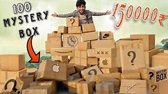 Unboxing 100 Mystery boxes worth ₹150000