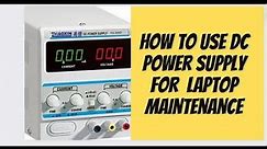 How to use Dc power supply in Amharic / የዲሲ ፓወር ሰፕላይ እንዴት እንጠቀማለን