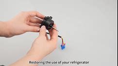 Fit for LG Refrigerator Fan Motor Assembly Replace EAU65058502 AP7178309 PS16662422 EAP16662422 Refrigerator Condenser Fan Motor Assembly Fault Code LMXS28626S/04 LRFDS3016S/00 LRFXC2416S/0