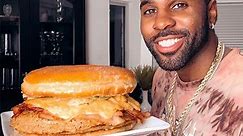 Jason Derulo Made a "Huge A--" Donut Burger That You Have to See to Believe