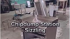 Chipdump Station / Sizzling / Fries Sizzling #steel #chipdumpstation #sizzling #fabricators #reels2024 | Fabricators