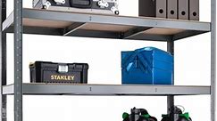 G-Rack | Garage Shelving Units: 71" H X 47" L X 24" W - 1 Bay - Grey - 5 Tier | 1