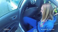 Moment nurse Lucy Letby arrested by UK police in 2018