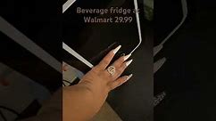 Beverage fridge/skincare fridge 29.99 Walmart ￼