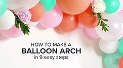 Balloon arch in 10... - WeddArch Inspired Decor Ideas