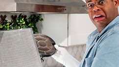 How to easily clean your dirty stove vent