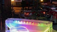 Menards Transparent Lighted Hopper 🤣 #trains #menards #modeltrains
