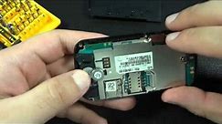 How to disassemble LG GT550 Encore