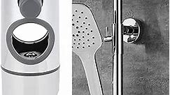 Shower Head Holder for Slide Bar, Rail Head Bracket Holder Adjustable Shower Head Bracket for 25mm Slide Bar Slider Clamp Bathroom Supply,Showers and Accessories