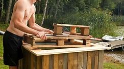DIY Hot Tub From A Giant Canister