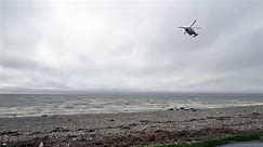 Coastguard helicopter searching Morecambe Bay - video Dailymotion